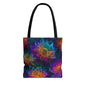 Luminous Lotus Canvas Tote Bag