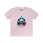 Colorful Shark Youth Softstyle Tee