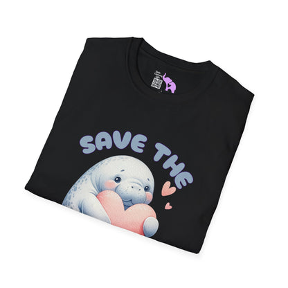 Save The Floaty Potatoes (Manatee) Adult T-shirt