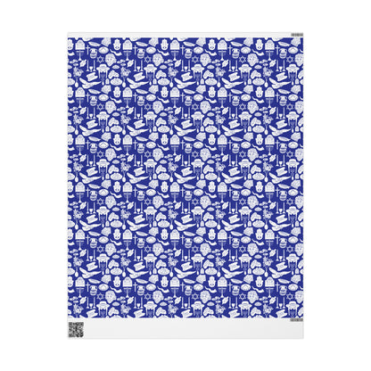 Mosaic of Light Hanukkah Wrapping Paper