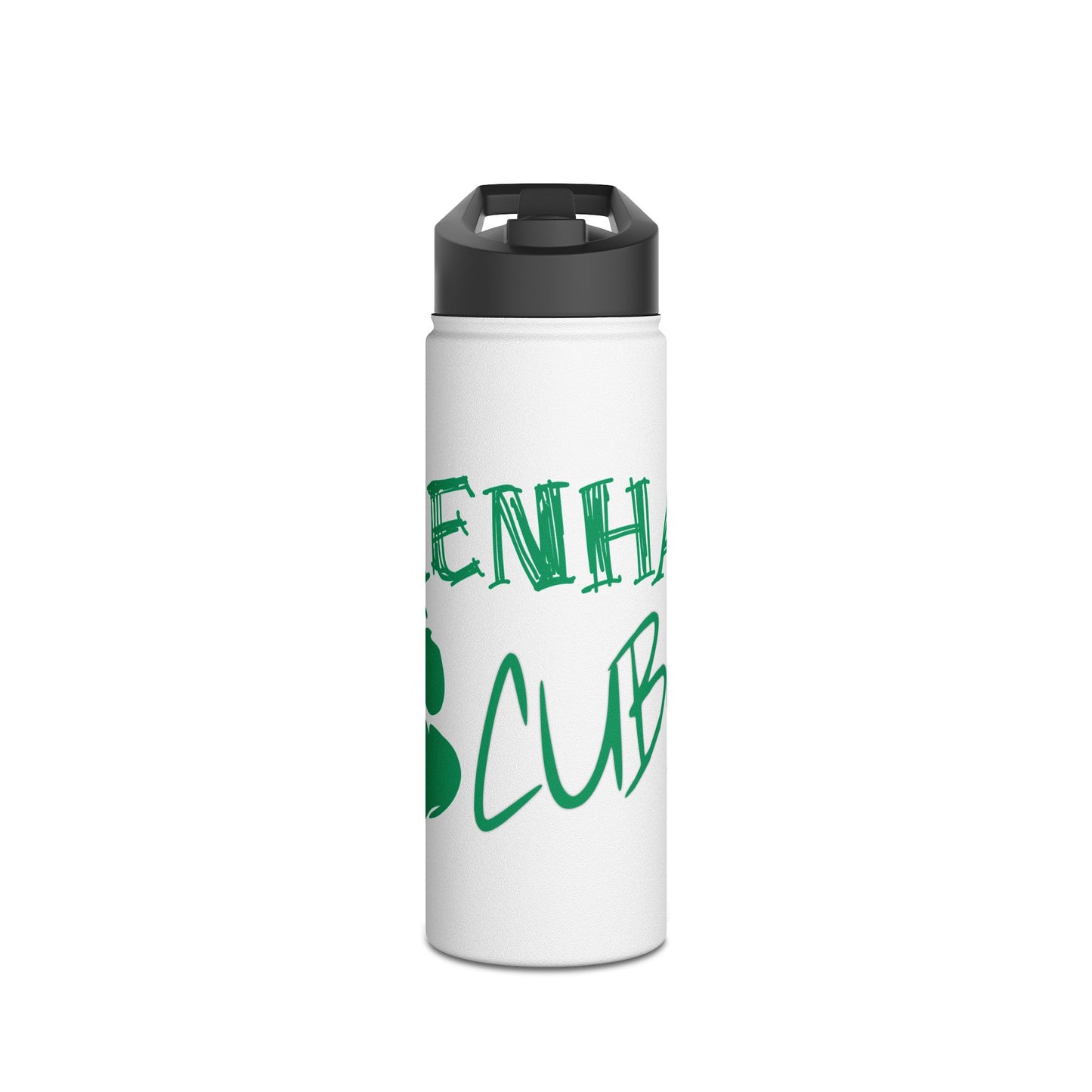 Brenham Cubs w/Claws Stainless Steel Water Bottle