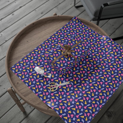 Axolotl Lagoon Wrapping Paper