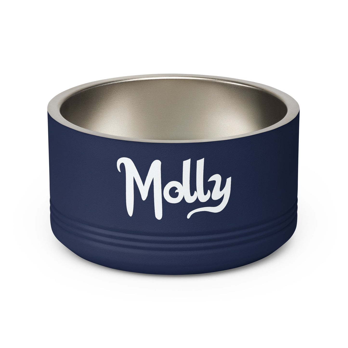 Spoiled Rotten Personalized Pet Bowl – 18oz Stainless Steel Dog & Cat Food Bowl