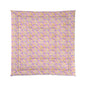 Peach Sorbet Camo Comforter