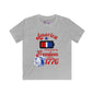 America Powered By Freedom Since 1776 Youth Softstyle Tee