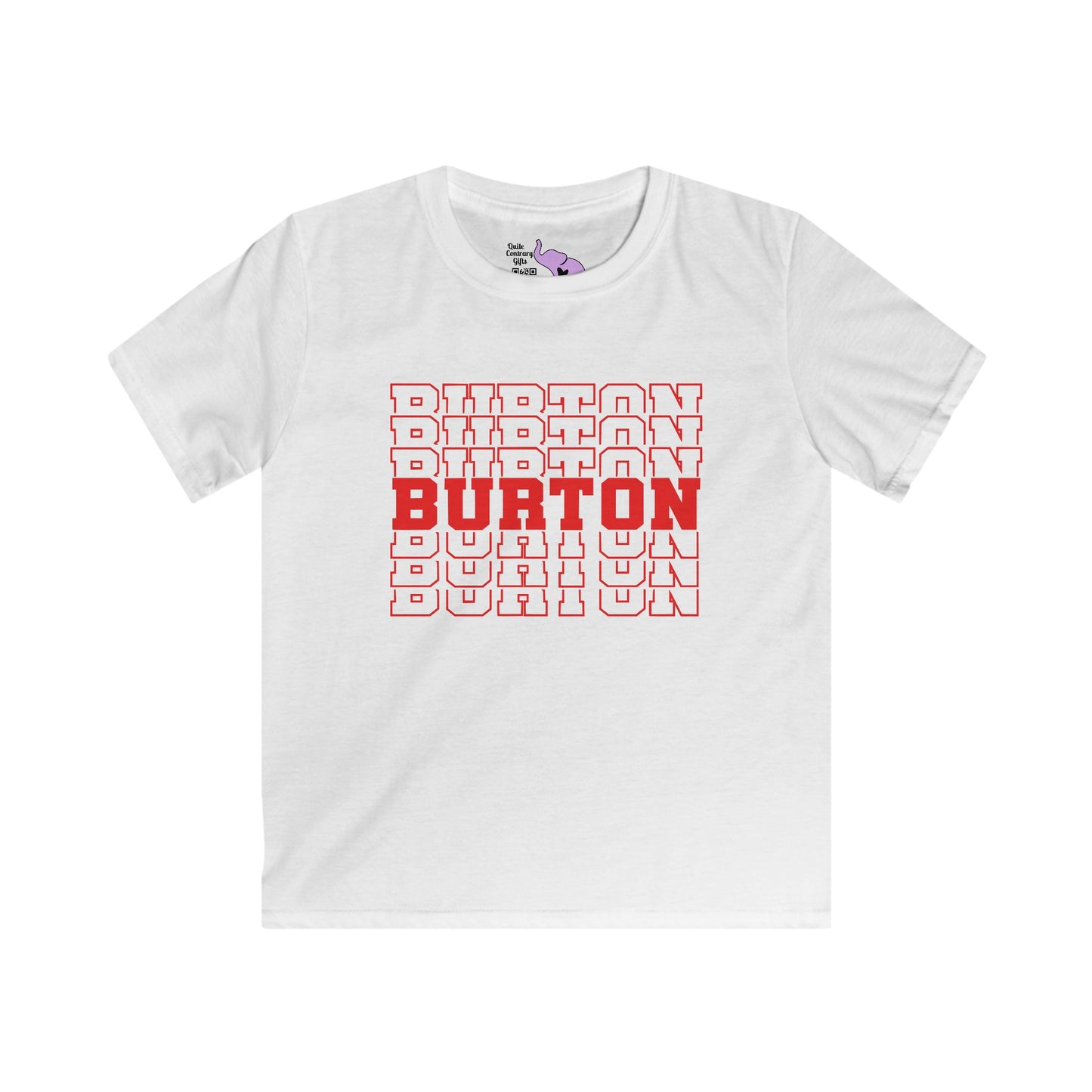 Burton (Stacked) Youth Softstyle Tee