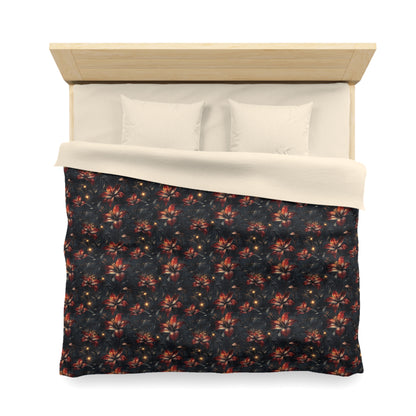 Fire Lilly Dreams Microfiber Duvet Cover