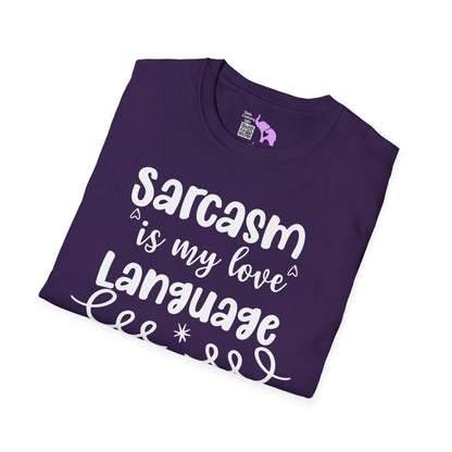 Sarcasm Is My Love Language Adult T-shirt