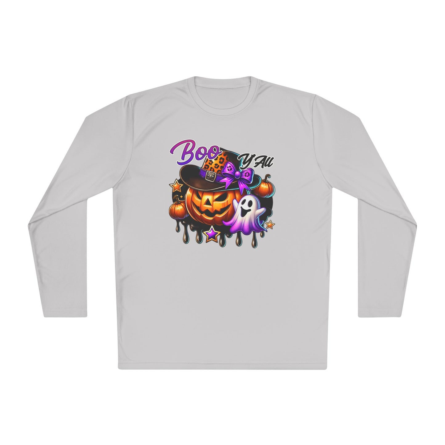 Boo Y'all Adult Long Sleeve Tee