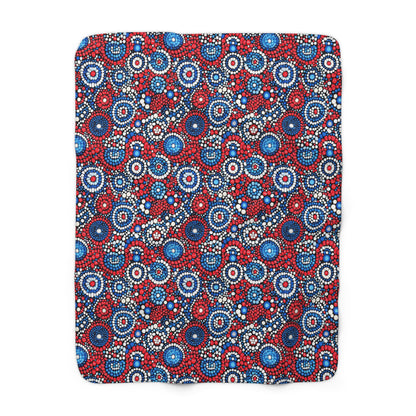 Patriot Pulse Fleece Blanket