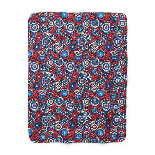Patriot Pulse Fleece Blanket
