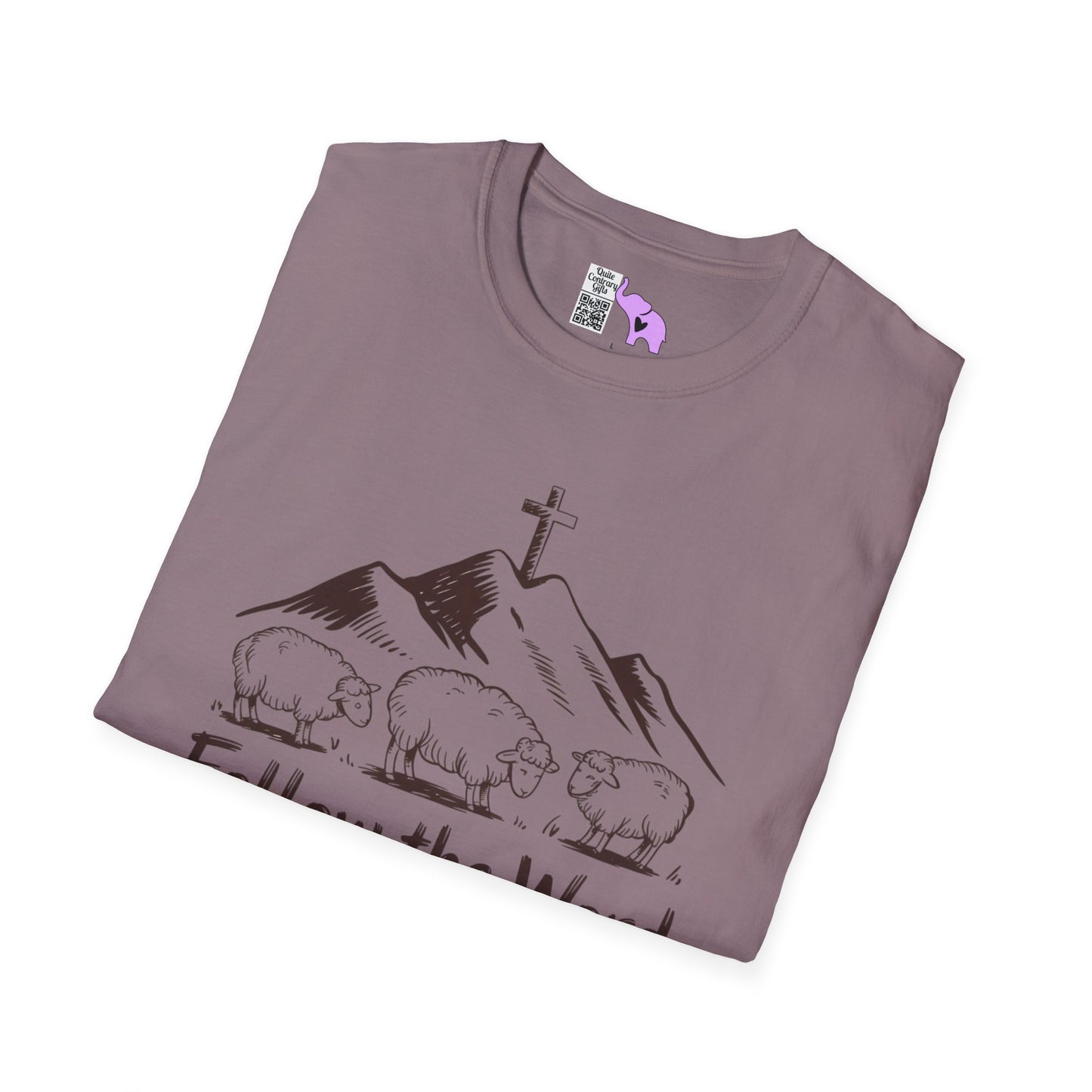 Follow The Word Not The Herd Adult T-shirt