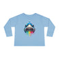 Colorful Shark Toddler Long Sleeve Tee