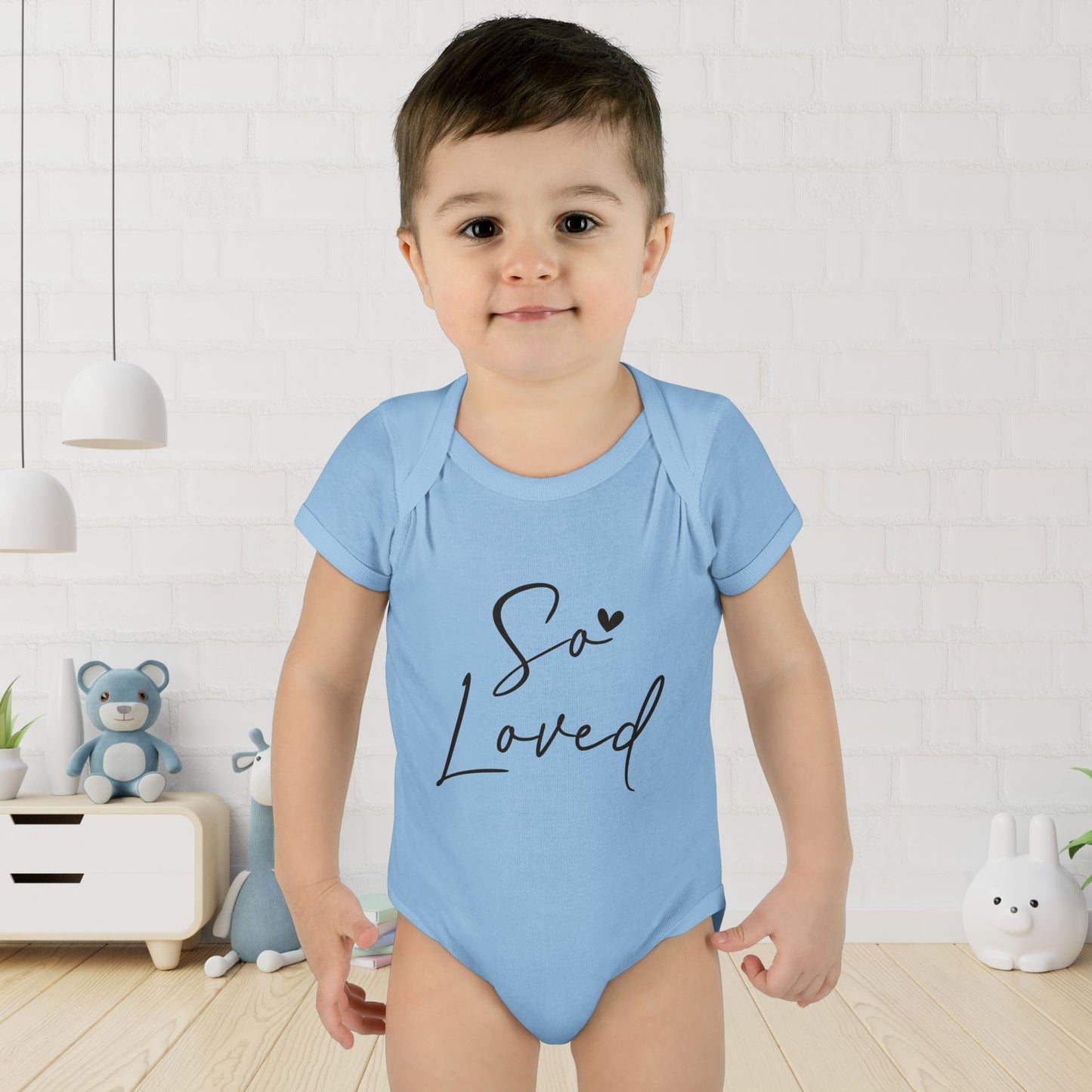 So Loved Infant Onesie