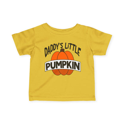 Daddy's Little Pumpkin Infant Soft T-Shirt