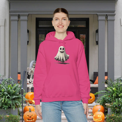 Cute Ghost Heavy Blend™ Hooded Sweatshirt