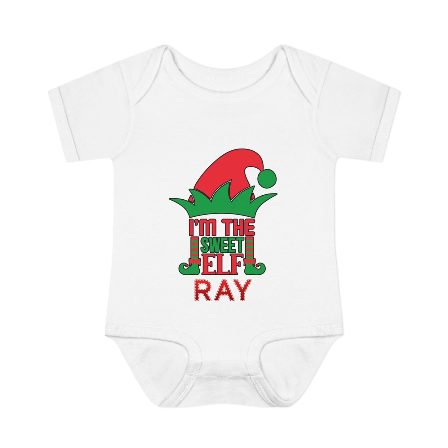 I'm The Sweet Elf Infant Baby Rib Bodysuit