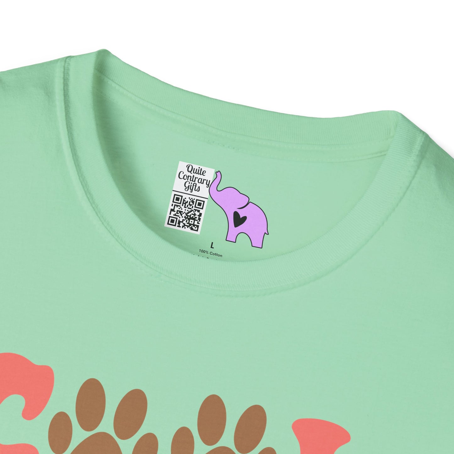Cool Dog Mom Adult T-shirt