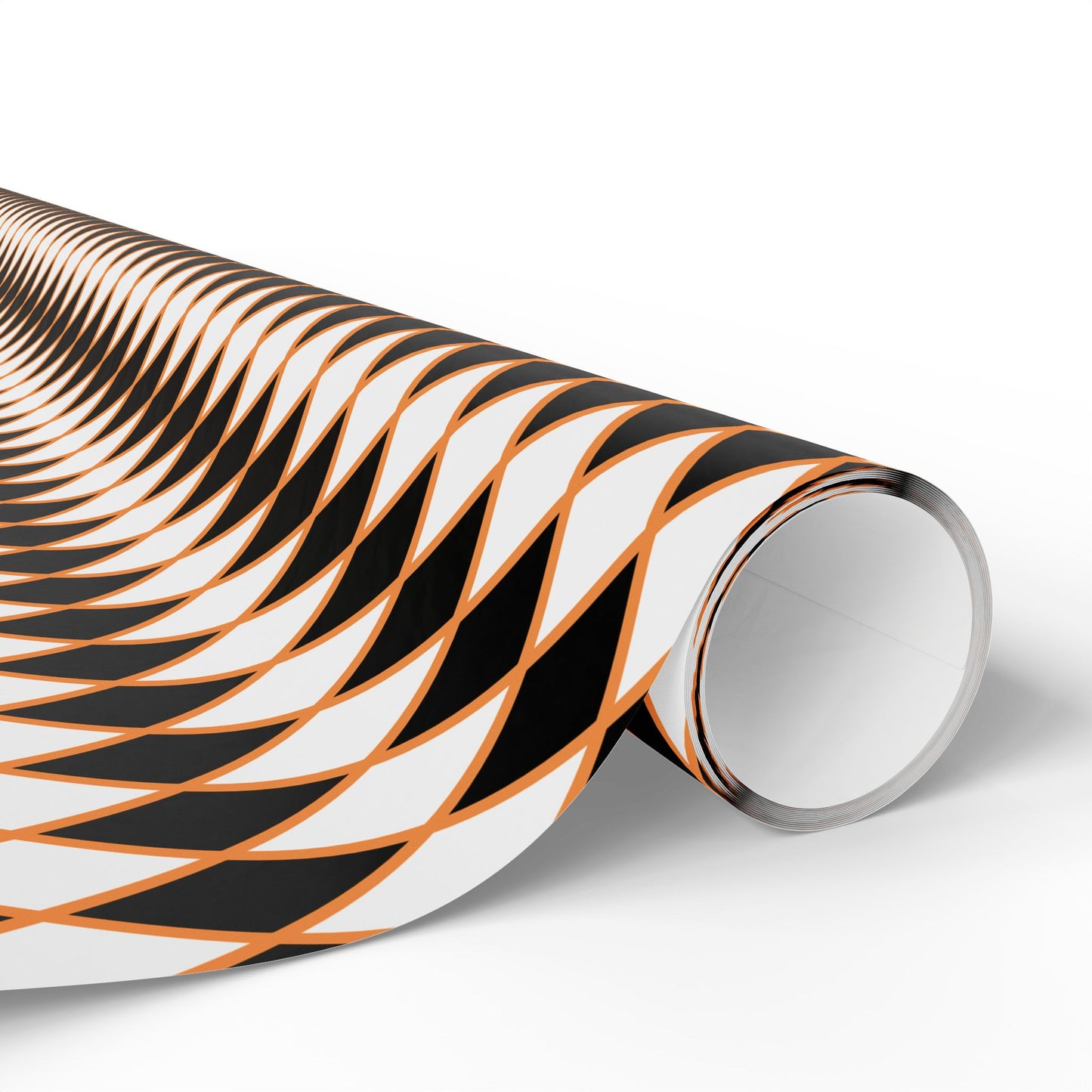 Midnight Ember Harlequin Wrapping Paper