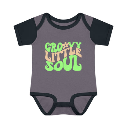 Groovy Little Soul Infant Baby Rib Bodysuit