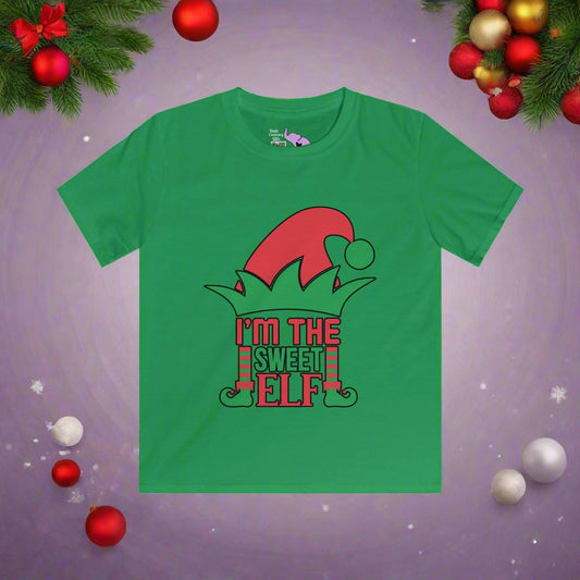 I'm The Sweet Elf Youth Softstyle Tee