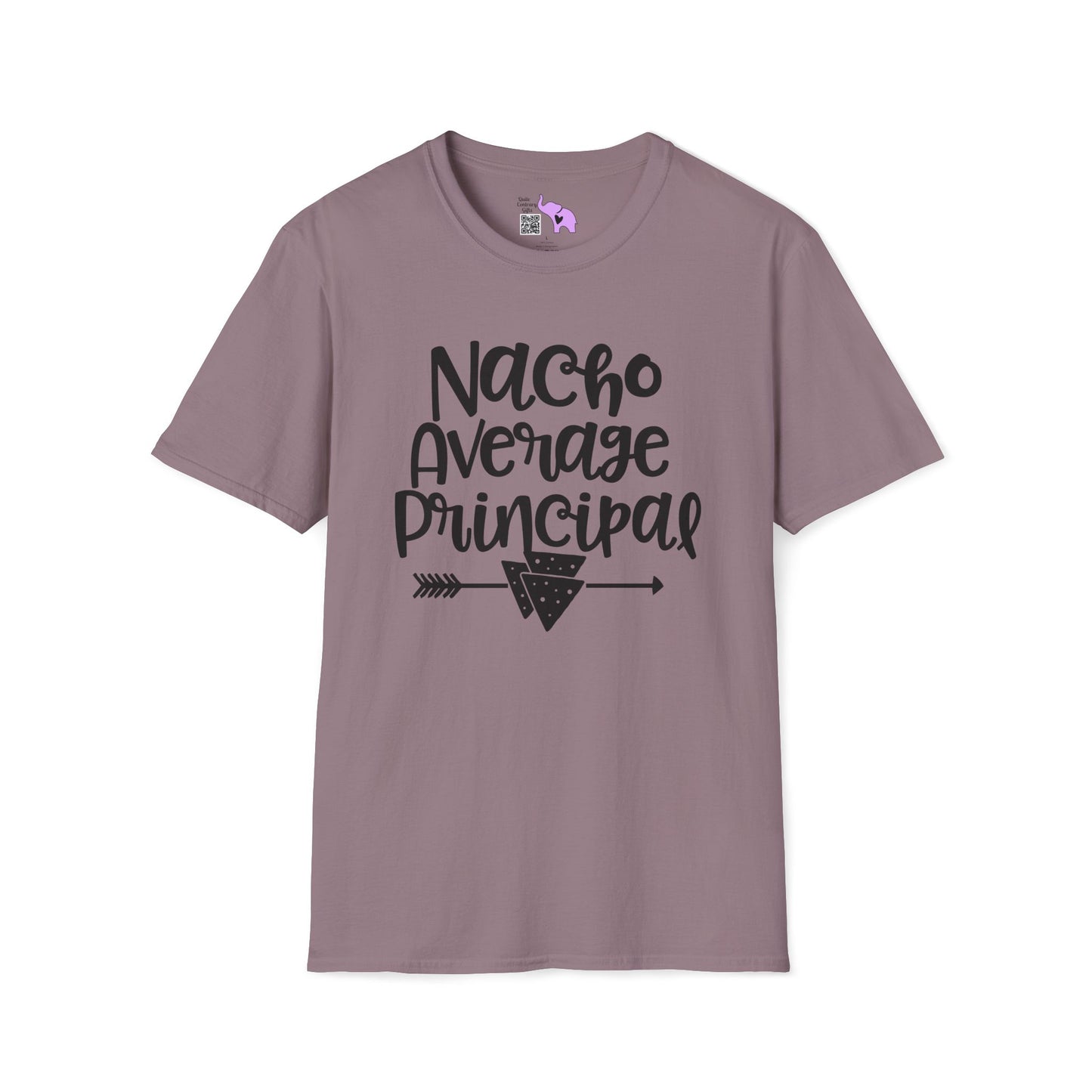Nacho Average Principal Adult T-shirt