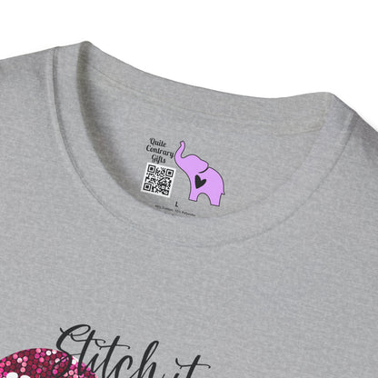 Stitch It With Love Adult T-shirt