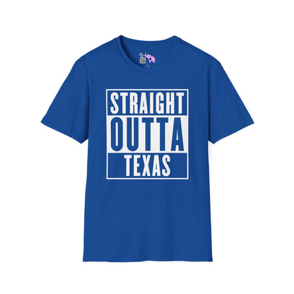 Straight Outta Texas Adult T-shirt