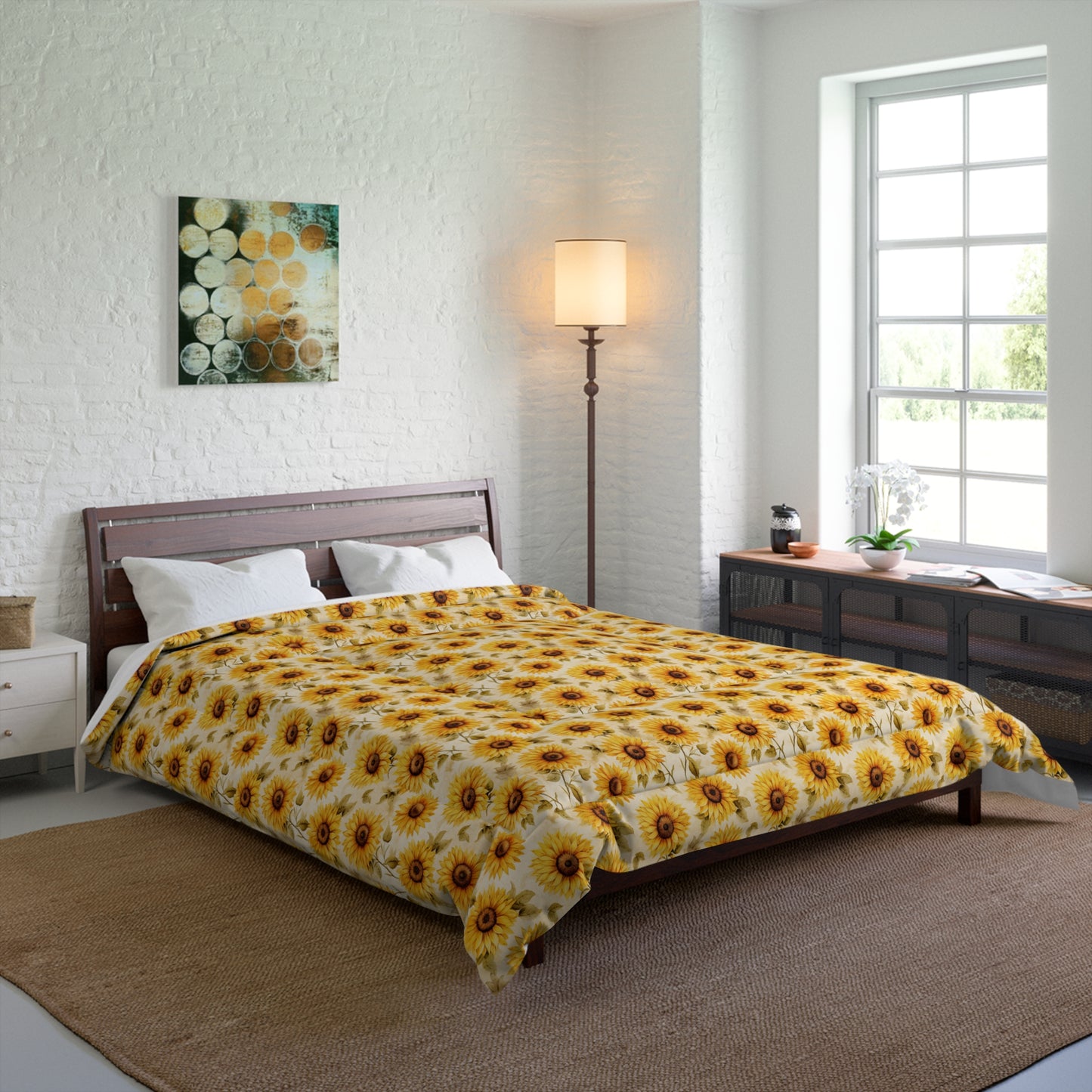 Sunflowers Basic Bedding Set