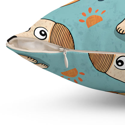 Paws & Whiskers Throw Pillow