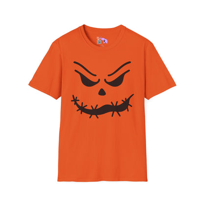 Loopy Jack-O-Lantern Adult Unisex Tshirt