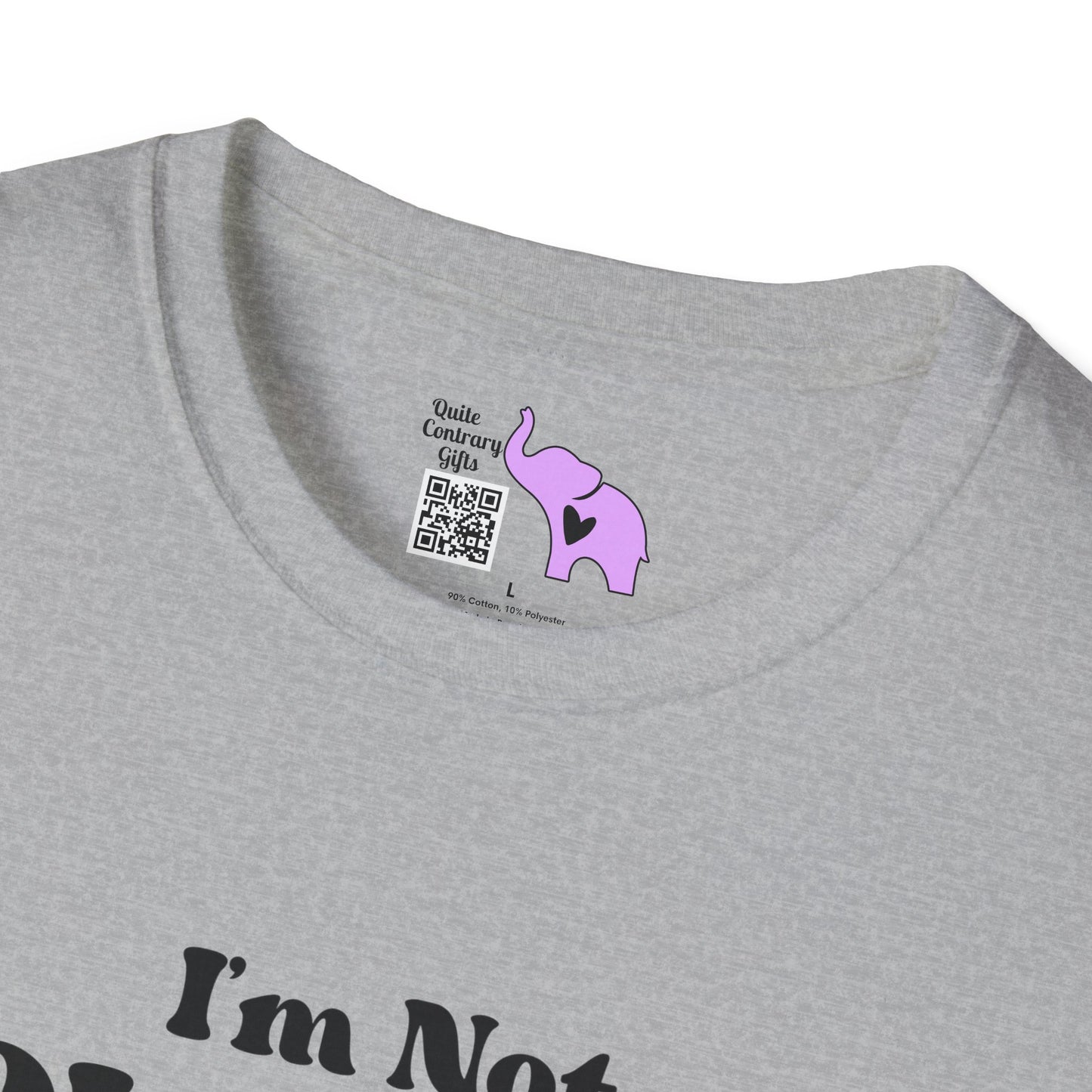 I'm Not Clumsy Adult T-shirt