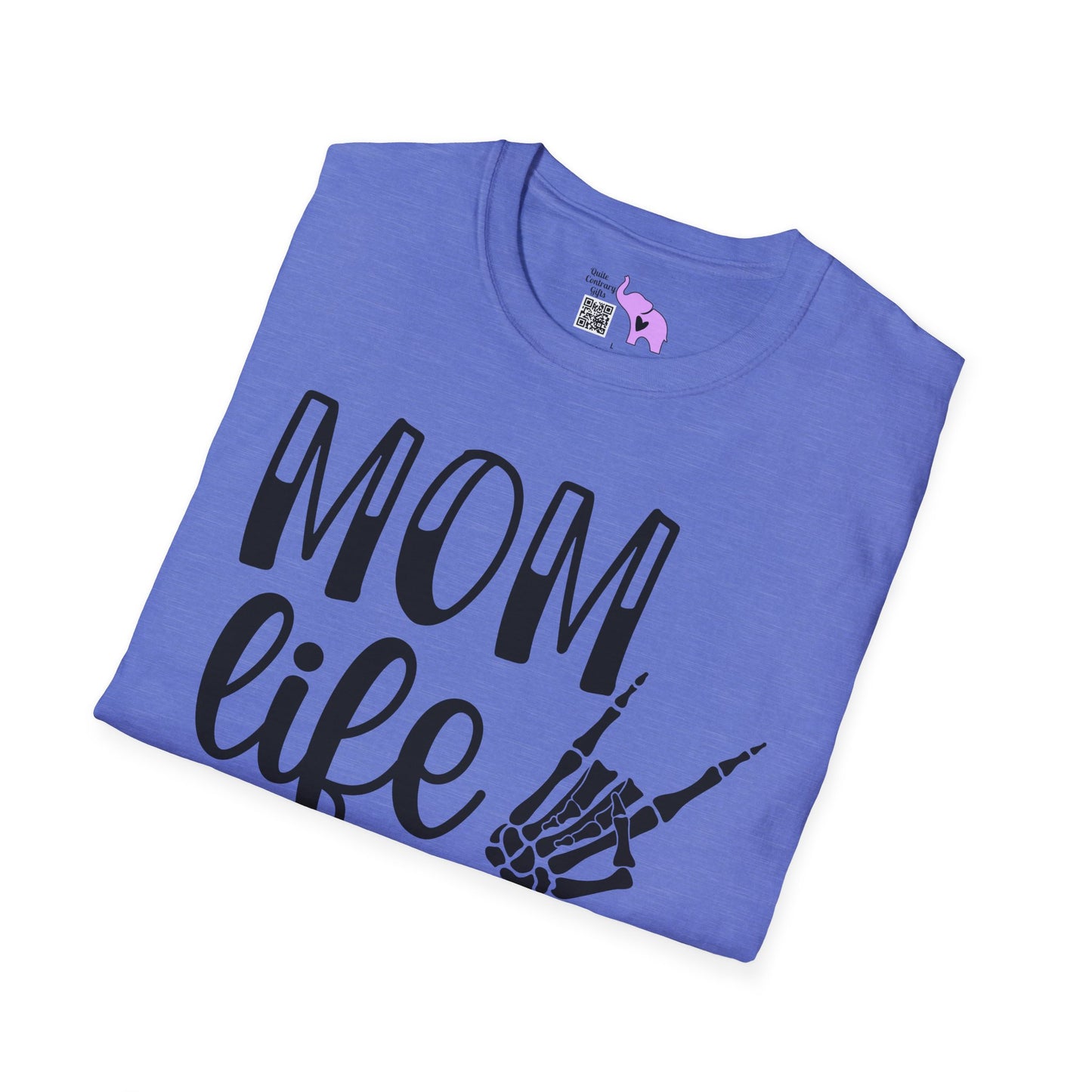 Mom Life (Skeleton Hand) Adult T-shirt