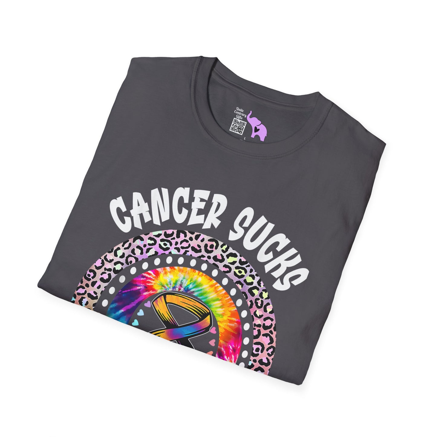 Fight Cancer in All Colors 18 Adult T-shirt