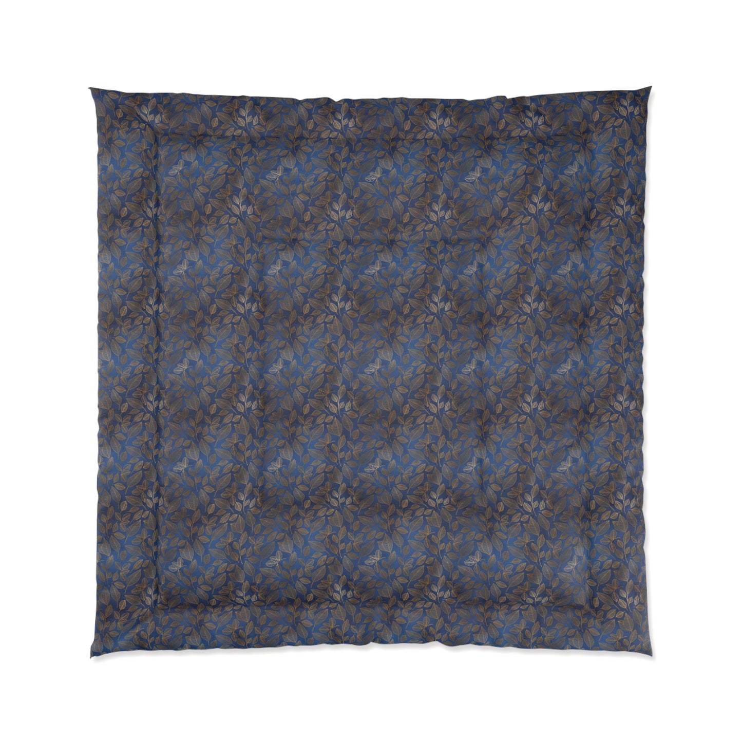 Navy & Gold Botanica Basic Bedding Set