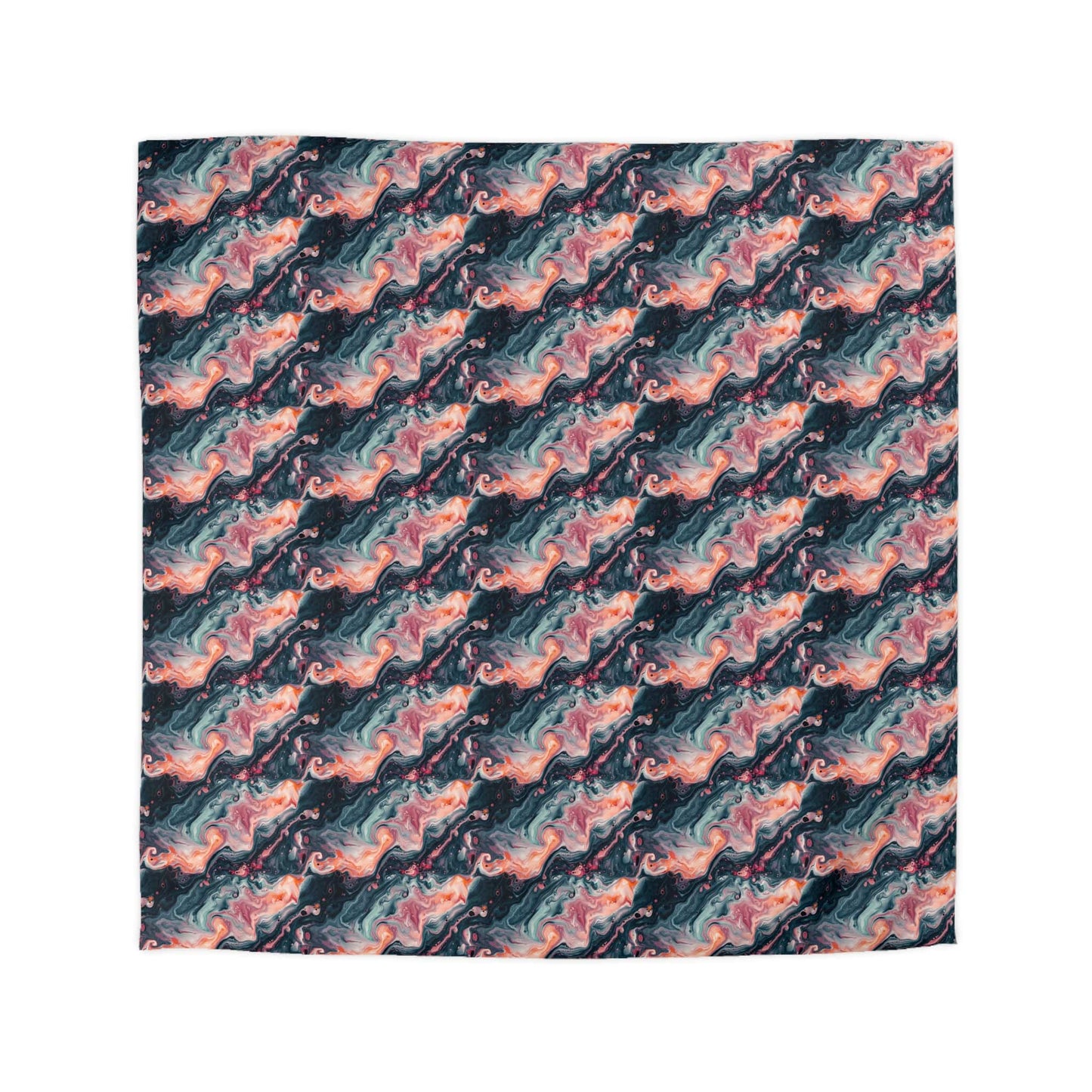 Pink Venom Marble Microfiber Duvet Cover