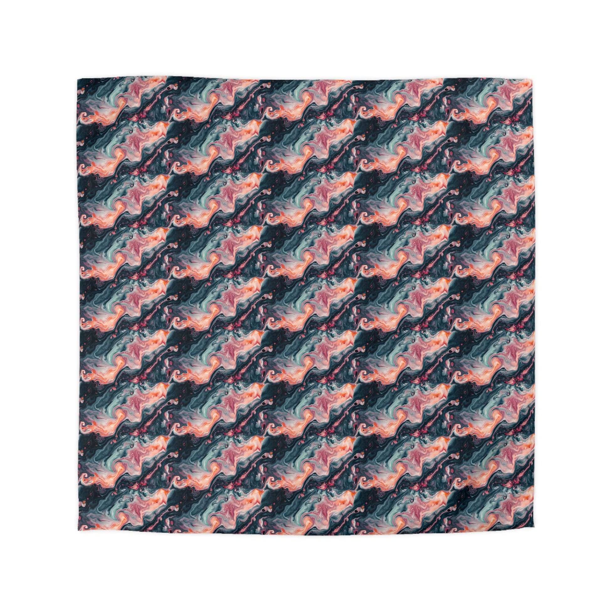 Pink Venom Marble Microfiber Duvet Cover