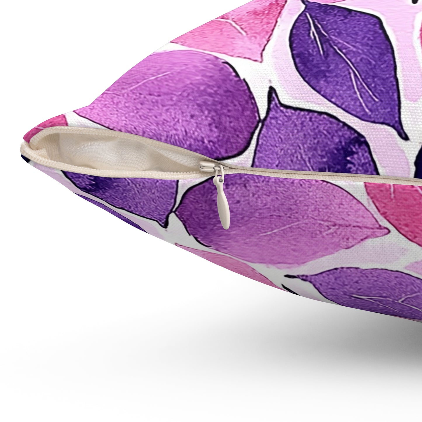 Lilac Serenade Throw Pillow