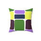 Stack Attack Throw Pillow