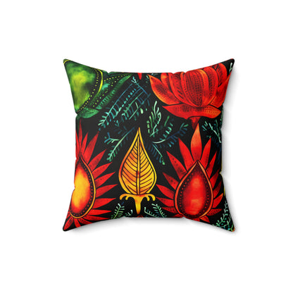 Joyful Burst Throw Pillow