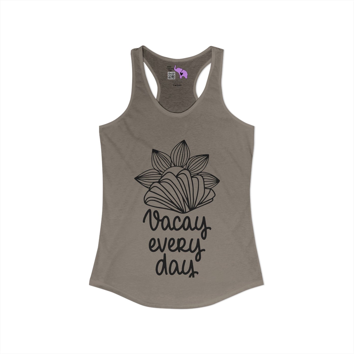 Vacay Every Day Women's Ideal Racerback Tank