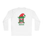 I'm The Boss Elf Personalized Adult Long Sleeve Tee