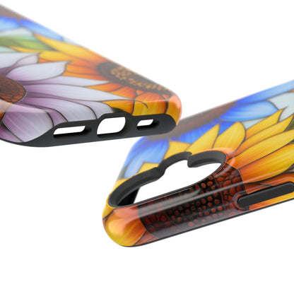 Colorful Sunflowers MagSafe® Compatible Tough Case for iPhone