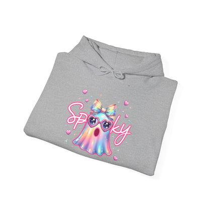Spooky Pastel Ghost Heavy Blend™ Hooded Sweatshirt
