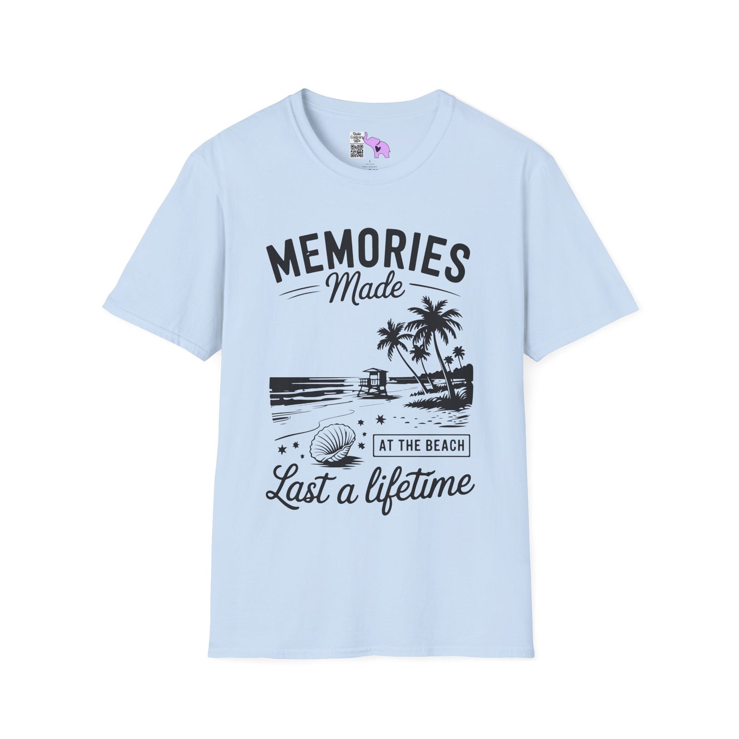 Memories Made at the Beach Last A Lifetime Adult T-shirt