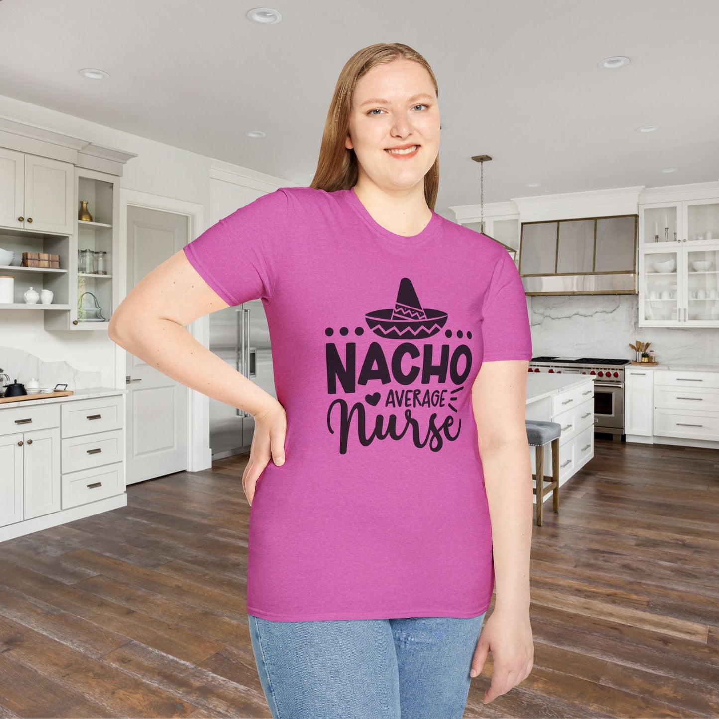 Nacho Average Nurse Adult T-shirt