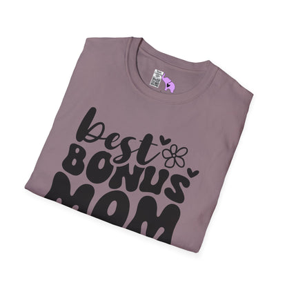 Best Bonus Mom Ever Adult T-shirt