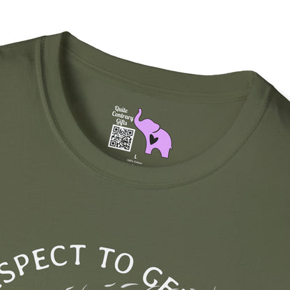 Give Respect to Get Respect Life Is A Beautiful Ride Adult T-shirt