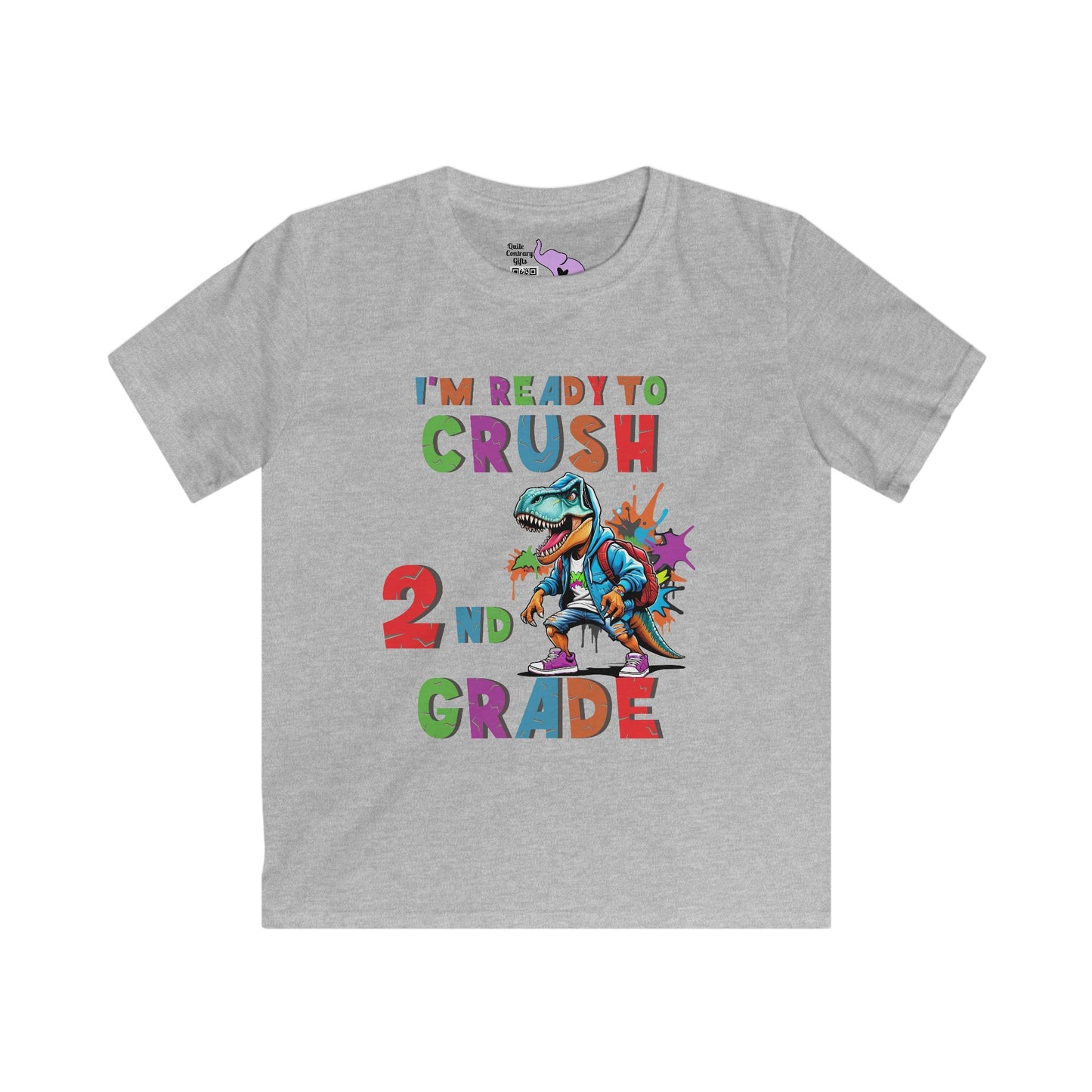 I'm Ready To Crush 2nd Grade Youth Softstyle Tee