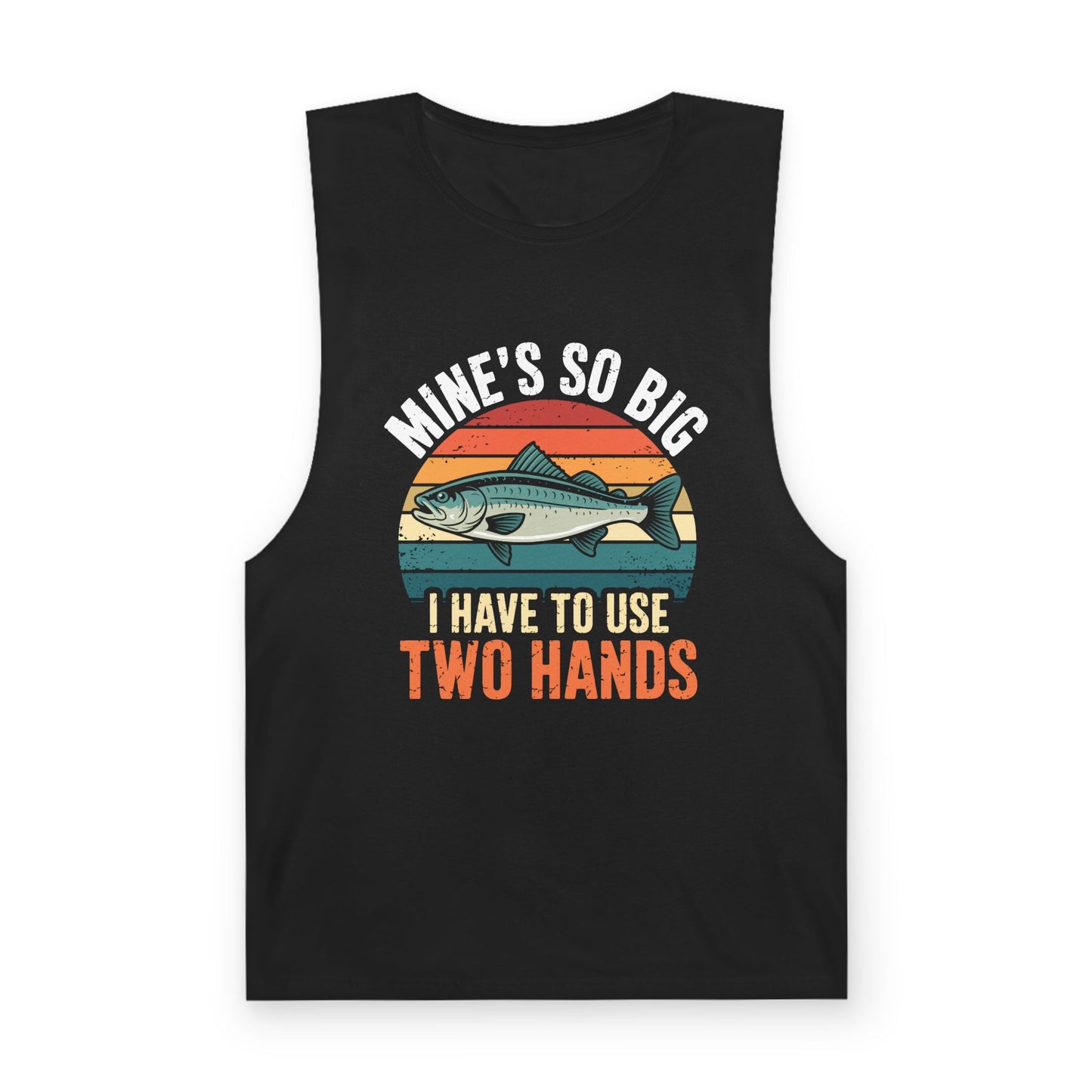 Mine's So Big I Have To Use Two Hands (Fish) Tank Top